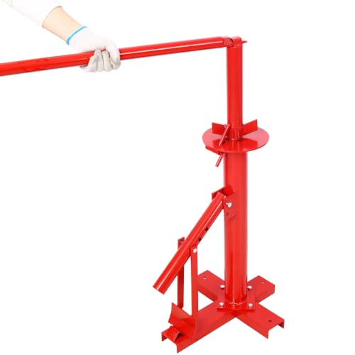 Manual Tire Changer, Professional Portable Hand Bead Breaker & Mounting Tool for 8" to 16" Tires, X-Shape Base with Anti-Rust Coating, 2025 Upgrade for Home Garage & Small Auto Shop