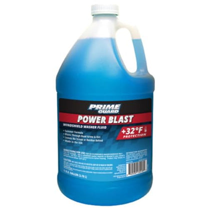 Prime Guard 92106 Power Blast +32ºF Windshield Washer Fluid - 1 Gallon (Pack of 6) - size: 6 Pack, style: Power Blast +32°F