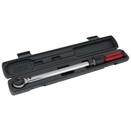 Performance Tool M198 3/8-Inch Drive Click Torque Wrench With Patented Torque Adjusting Locking Collar (10 to 100 ft/lb) - style: 3/8" Dr. Click Style (10-100 ft/lbs)