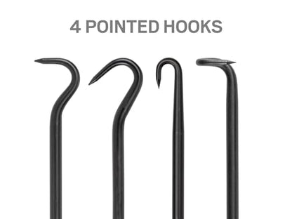 TEKTON Pointed Pick and Hook Set (9-Piece) | PNH90004 | Made in USA - size: Pick and Hook, (9-pc.)