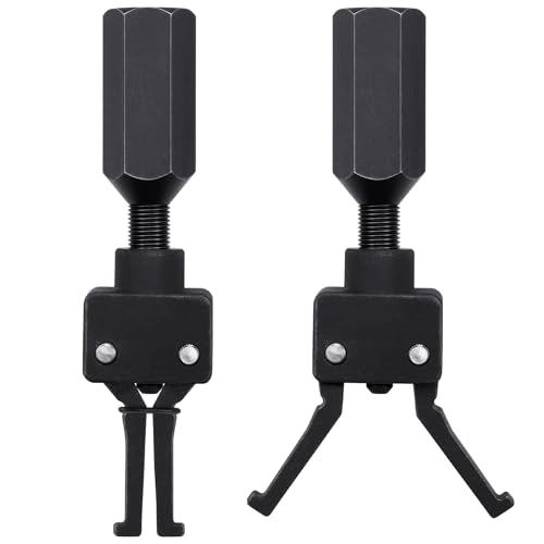 2 Pack Pilot Bearing Puller Slide Hammer Attachments 2-jaw Puller Pilot Bearing Removal Tool, Fits 5/8 x 18, 3/4 x 16 Thread Rods