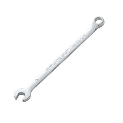 BLACK CANYON 19mm Combination Wrench, 12-Point Box End & Hex Opening (6 mm) - size: 6 mm