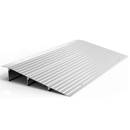 EZ-ACCESS - Threshold Ramps for Doorways - Portable Wheelchair Ramp for Home Steps, Aluminum Door Threshold Sliding Doors, Walker & Wheelchair Access - Adjustable Modular Transitions, 3" Rise - size: 3 Inch