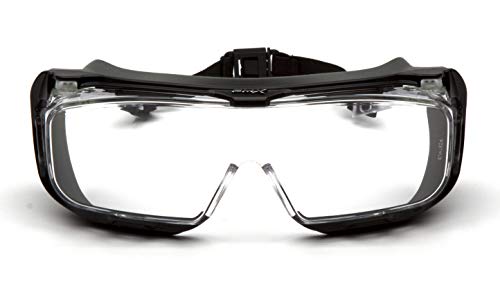 Pyramex Safety Products S9910STMRG - color: Clear Frame, style: Clear H2max Anti-fog With Rubber Gasket Lens