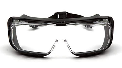 Pyramex Safety Products S9910STMRG - color: Clear Frame, style: Clear H2max Anti-fog With Rubber Gasket Lens