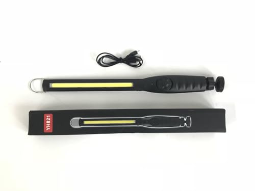 Luftschloss LED Work Light, 700 Lumens Rechargeable, Cordless Portable Magnetic COB LED Inspection Light, Suitable for car Maintenance, Home, Garage, Emergency Situations.