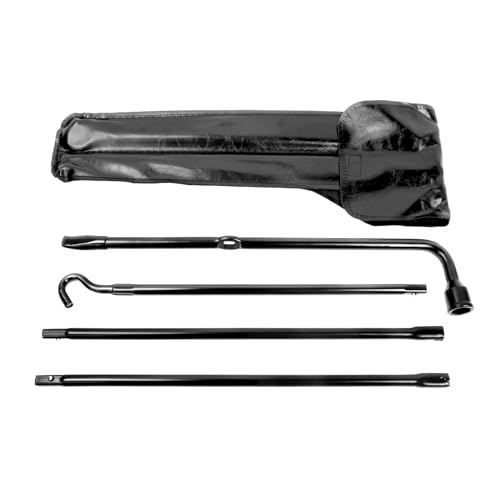 Spare Tire Tool Kit with Spare Tire Jack Handle and Wheel Lug Wrench Compatible with 2004 to 2018 Ford F150