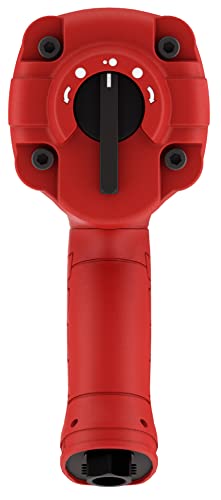 Chicago Pneumatic CP7741 Air Impact Wrench (1/2 Inch), Air Impact Gun Industrial Repair & Assembly Tool, Pistol Handle, Twin Hammer, Max Torque Output 715 ft. lbf/970 Nm, 10000 RPM - size: Strandard
