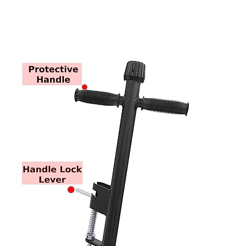 BIG RED T80501 Torin Hydraulic Heavy Duty Long Frame Service/Floor Jack with Foot Pedal, 5 Ton (10,000 lb) Capacity, Red - size: 5 Ton (10,000 lb)