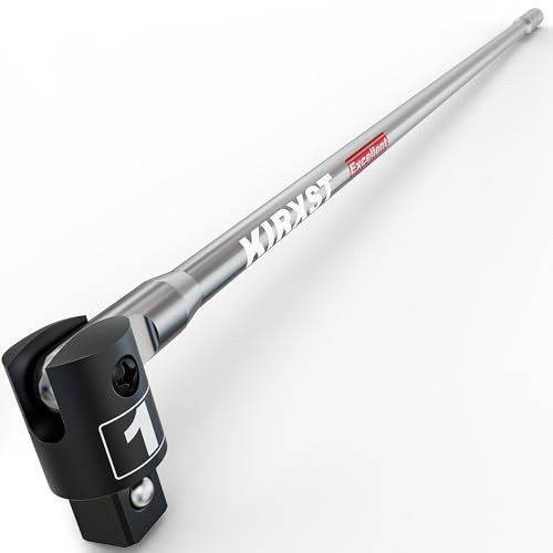 41-Inch 1” Drive Breaker Bar, Heavy Duty Extension Breaker Bar, 250° Rotatable Head, Premium Chromium Molybdenum Steel, Mechanical Work, Automobile and Motorcycle Maintenance and Repair - size: 1" 41 in