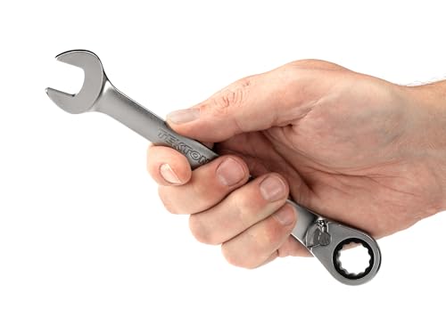 TEKTON 14 mm Reversible 12-Point Ratcheting Combination Wrench | WRC23414 - size: 14 mm, style: Metric