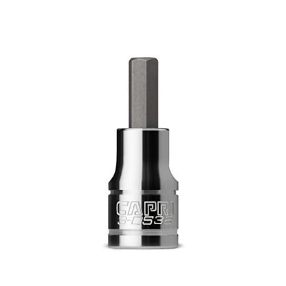 Capri Tools 3-0538 7 mm Hex Bit Socket, 3/8-Inch Drive, Metric - size: 7 mm, 3/8-Inch Drive