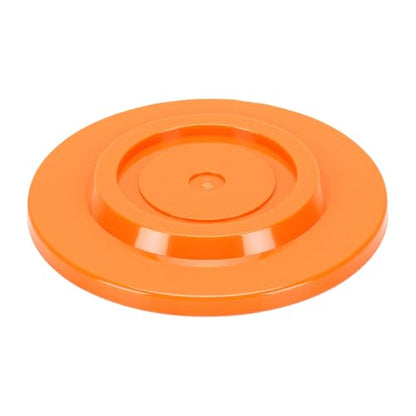 Diydeg RV Leveling Block, 4Pcs Red Round Jack Feet 20cm Heavy Duty Car Leveling Pad Set Car Jack Feet Kit for Travel Trailer