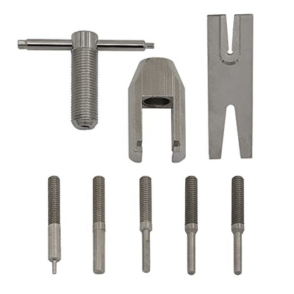 Aluminum Alloy Motor Pinion Remover Motor Gear Puller Extractor Tool Set for RC Helicopter Pinion Parts