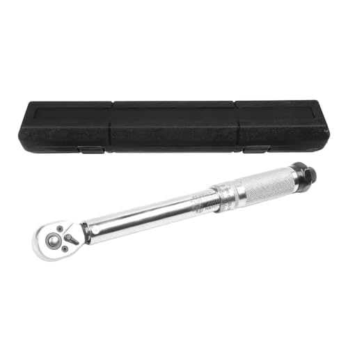 1/4-Inch Drive Torque Wrench – 3-33Nm Automotive Tire Torque Wrench | With 72-Tooth Ratchet, Dual-Direction Click Alarm, Round Tube Design For Car Repair, Bicycle, Motorcycle Maintenance