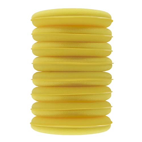 Polyte Foam Detailing Applicator Pad (Yellow, 8 Pack, 4.3 in)