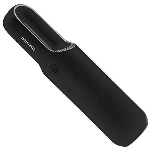 STARUMENT Portable Hand Vacuum Cleaner Handheld Cordless Cleaner for Dust Pet Hair Dirt Home Car Interior Lightweight, Easy to Use, Compact Design Battery Rechargeable with USB-C Cable - Black - color: Black