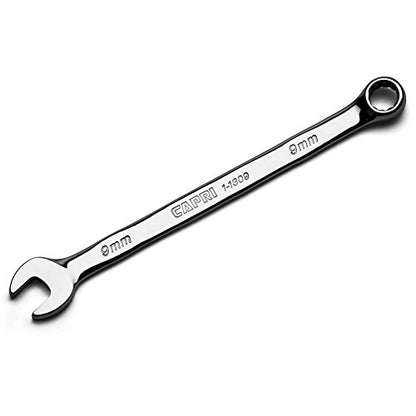 Capri Tools 9 mm Combination Wrench, 12 Point, Metric, Chrome (1-1309) - size: 9 mm