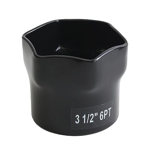 3-1/2 inch, 6-Point Truck Axle Wheel Bearing Socket, For Axle Nut Socket Set (3-1/2 Inch 6 Point) - size: 3-1/2 Inch 6 Point