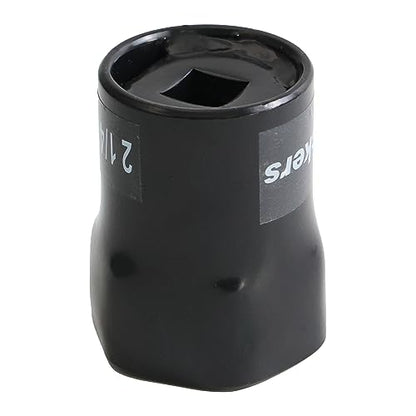 2-1/4 Inch, 6-Point Truck Axle Wheel Bearing Socket, For Axle Nut Socket Set (2-1/4" 6PT) - size: 2-1/4" 6PT