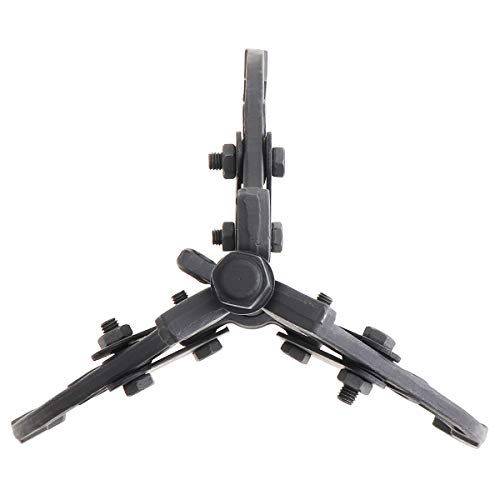 ChgImposs Multifunction Standard Carbon Steel 2 Jaw / 3 Jaw Bearing Puller with 4 Single Hole Claw Pullers for Car/Mechanical Repairing (6 Inch) - size: 6 Inch