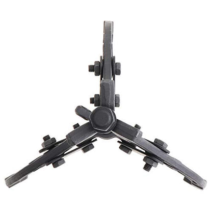 ChgImposs Multifunction Standard Carbon Steel 2 Jaw / 3 Jaw Bearing Puller with 4 Single Hole Claw Pullers for Car/Mechanical Repairing (6 Inch) - size: 6 Inch