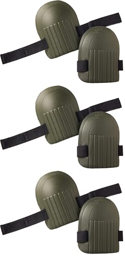 Fiskars Lightweight & Durable Knee Pads for Gardening and Housework - with Comfortable Padded Foam Cushioning (Pack of 3) - size: 1PacK (Pack of 3)