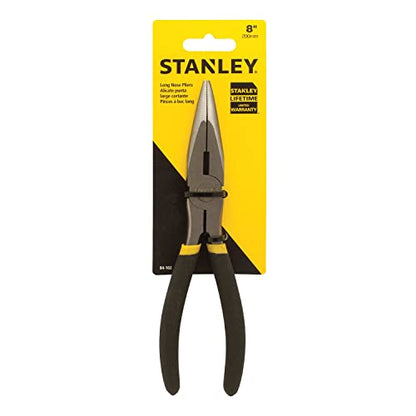 Stanley Tools Plier Long Nose 8In Cush Hndl 84-102 - size: 8-Inch