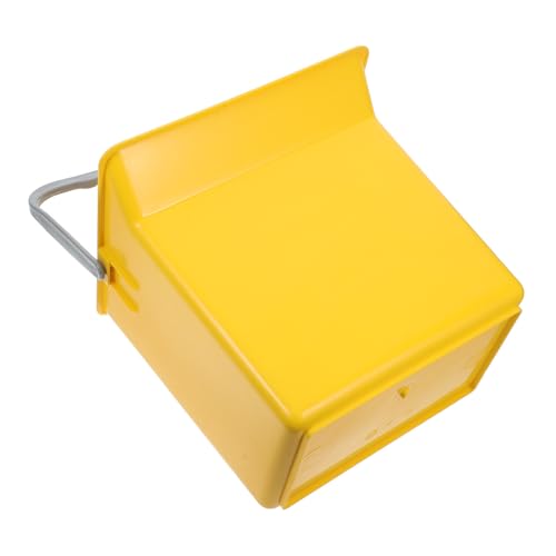 Luxshiny Plastic Bucket with Handle and Measuring Scale 2l Capacity Multifunctional Design Large Capacity Utility Bucket for Home Cleaning and Car Detailing