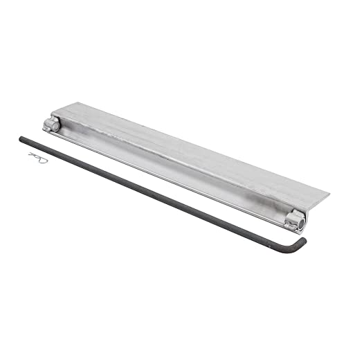 36" Aluminum Skid Seat Attaching Bracket for Pin-End Ramp Systems, HD Ramps