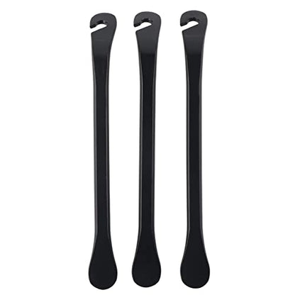 Bike Tire Lever Kit Portable Bike Tire Repair Set, 3pcs Hardened Carbon Steel Spoon, Ultra Strong Tire Levers, Tire Changing Tool