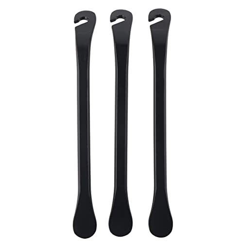 Bike Tire Lever Kit Portable Bike Tire Repair Set, 3pcs Hardened Carbon Steel Spoon, Ultra Strong Tire Levers, Tire Changing Tool