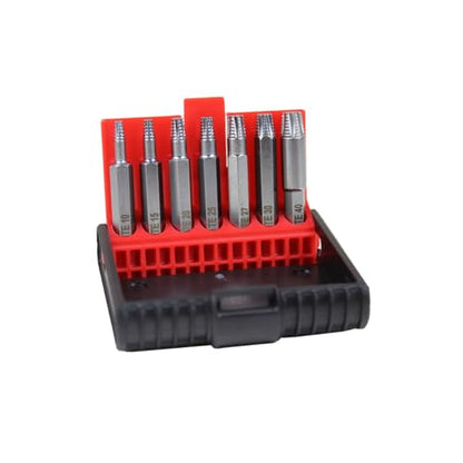 K Tool International Extractor Set Damaged Torq Screw 7 Piece