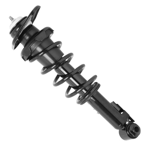 Detroit Axle - Front and Rear Struts Kit for 2007-2015 Mini Cooper | Struts with Coil Spring Assembly 2008 2009 2010 2011 2012 2013 2014 Replacement Suspension - size: 4Q471339/ 4 Struts