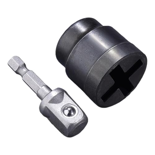 Auto Jack Power Socket Adapter for Scissor Jacks - Heavy Duty Steel