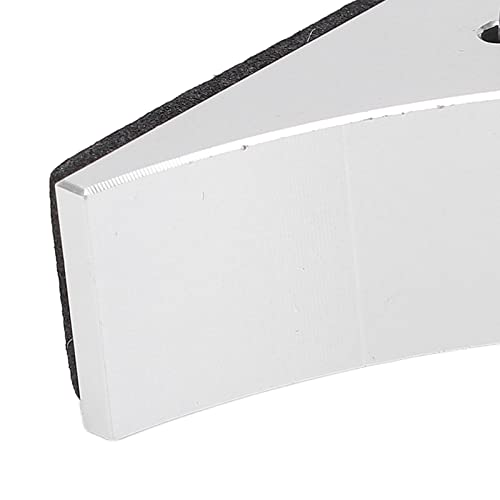 RC Wheel Chock 4 Pack Aluminum Alloy Antislip Car Stand, 32x21x16mm Compact Remote Control Car Accessory for Trail Truck Crawler Buggy Storage Display Ramp Stop (Silver) - color: Silver