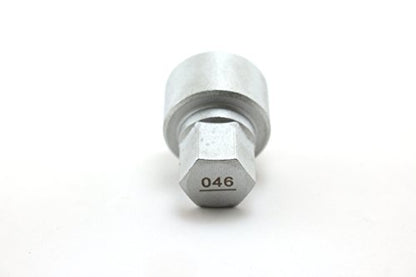 TEMO #46 Wheel Lock Lugnut Anti-Theft Lug Nut Screw Removal Socket Key S3055 for BMW Vehicles - size: #46
