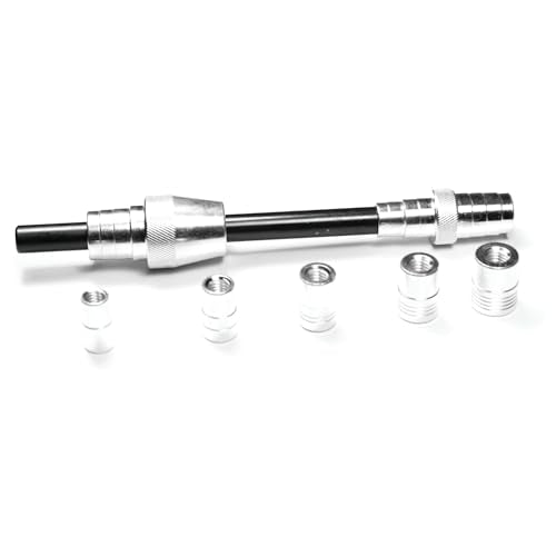Performance Tool W1158P Metric Clutch Alignment Tool - 10 Sizes with Shaft, Bushings, and Graduated Diameters for Easy and Precise Alignments - style: Metric Clutch Alignment Tool