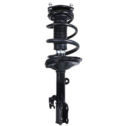 Detroit Axle - Front Steering Knuckles Struts for 06-07 Toyota Highlander, 04-06 Lexus RX330, 07-09 RX350, 06-08 RX400h, Steering Knuckles & Wheel Hub Bearings Struts with Coil Springs Replacement - size: 4QU47815/ Big strut kit