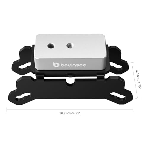 Bevinsee 3-4 Ton Jack Stand Adapter Compatible with BMW & MINI Compatible with Toyota Supra A90 Nissan GTR, Aluminum Car Lifting Jack Pad Repair Tool Frame Protector - color: Steel Silver