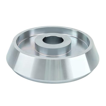 Wheel Balancer 6" - 7" Large Tapered Cone for F450 & F550 Trucks - Fits Accuturn, Bosch, CEMB, Coats, Corghi, FMC, Hofmann, Hunter, John Bean, Kwikway, Snap-On with 40mm Shaft-Sliver