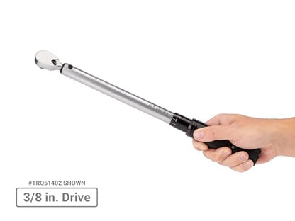 TEKTON 1/4, 3/8, 1/2 Inch Drive Micrometer Torque Wrench Set | TRQ95901 - size: 1/4, 3/8, 1/2 in.