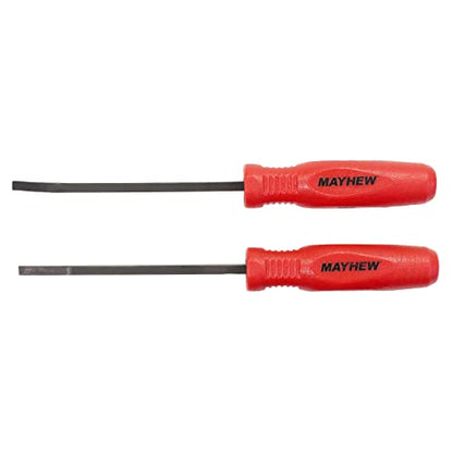 Mayhew Tools 31092 Mini Pry Bar, 2-Piece Set, Red - Standard - color: Red - Standard, size: 2-Piece Set