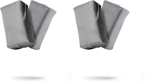 Adam's Polishes Suede Applicator (4 Pack) - Car Detailing Sponge, Use with Ceramic Spray, Graphene Coatings on Car Paint, Metal, Plastic Trim, Rubber & Glass - size: 4 Pack