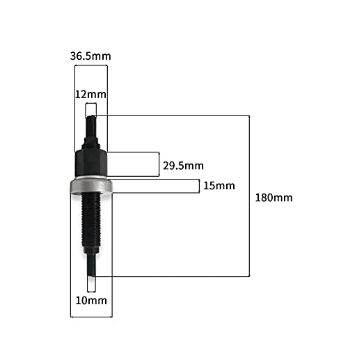 MSCRP 66515 Harmonic Balancer Installation Tool Harmonic Balancer Vibration Damper Installation Tool For Small And Big Block Chevy Cranks