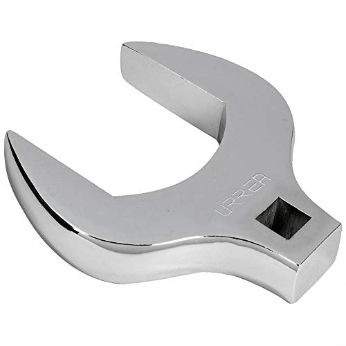 URREA 3/8" Drive Crowfoot Wrench - 22mm Open End Socket Wrench with Drop Forged Construction & Nickel-Chrome Finish - 4922M - size: 22mm