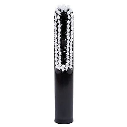 Shop-Vac 9018033 1.25 Inch Diameter Soft Auto Brush, Black Nylon Bristles, Ideal for Cleaning Vehicle Interiors, Dashboards, and Upholstery