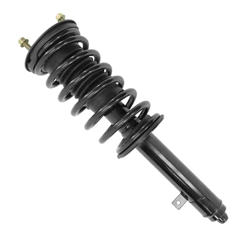 Detroit Axle - AWD 2pc Front Struts for 2007 2008 2009 2010 2011 Lexus GS350, 2006 GS300 Complete Ready Struts w/Coil Spring Replacement Suspension Strut Shock Assembly - size: 13443_13444/Pair