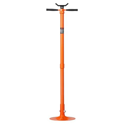 VEVOR Underhoist Support Stand 3/4 Ton Capacity Under Hoist Jack Stand | Lifting from 51.97" to 80", Bearing Mounted Spin Handle, with Two Wheels & Foot Pedal, Support Vehicle Components