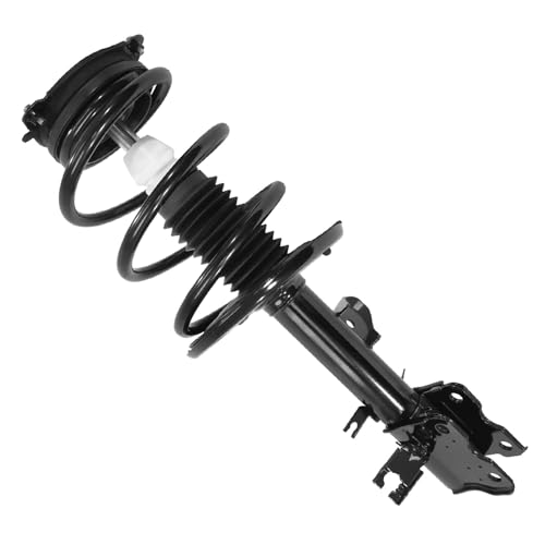 Detroit Axle - 2 Front Struts for 2011-2017 Nissan Quest, 2012 2013 2014 2015 2016 Struts with Coil Spring Assembly Replacement Suspension - size: 11487_11488/Pair